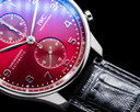 IWC Portugieser Chronograph SS Red Burgundy Dial Ref. IW371616