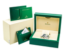 Rolex Datejust 41 Rhodium Green Roman Numerals Dial SS / Jubilee Ref. 126334