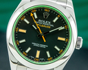 Rolex Milgauss 116400GV Green Crystal Edition Ref. 116400GV