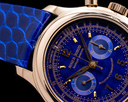 Roger Dubuis Hommage Chronograph H40 AMAZING BLUE DIAL RARE Ref. H40 560