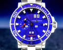 Ulysse Nardin Marine Acqua Perpetual Calendar Blue Dial Limited Ref. 333-77-7