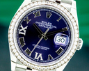 Rolex Datejust 126284 Purple Dial / Diamonds 2021 Ref. 126284