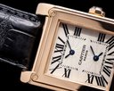 Cartier Privee Collection Tank a Vis W1537651 Dual Time 18k Rose Gold RARE Ref. W1537651