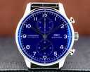 IWC Portugieser Chronograph Blue Dial Edition 150 Years LIMITED Ref. IW371601