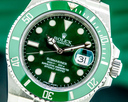 Rolex Submariner Green Ceramic HULK 116610V Bezel Green Dial SS Ref. 116610V