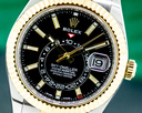 Rolex Sky Dweller 326933 Steel & Yellow Gold Black Dial Ref. 326933
