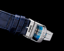 Jaeger LeCoultre Master Control Memovox Timer Alarm SS Blue Dial LIMITED UNWORN Ref. Q410848J
