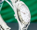 Rolex Datejust Turn O Graph SS White Dial Thunderbird Ref. 116264