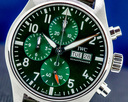 IWC Pilots Watch Chronograph 41mm SS Green dial UNWORN Ref. IW388103