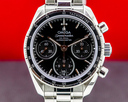 Omega Speedmaster 38 Co-Axial Chronograph Black Dial SS Bracelet Ref. 324.30.38.50.01.001