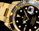 Rolex Rolex Submariner 16618 Black Dial 2002 18K Yellow Gold FULL SET ORIGINAL Ref. 16618