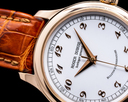 Roger Dubuis Hommage S37 White Enamel Dial 18K Rose Gold Chronometre RARE Ref. H37 57 0 5