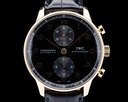 IWC Portuguese Chronograph 18k Rose Gold/Black Dial Ref. IW371482