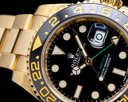 Rolex GMT Master II 116718 Black Dial 18K Yellow Gold Ref. 116718