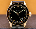 Blancpain Fifty Fathoms Bathyscaphe 18k Rose Gold Black Dial Ref. 5000-36S30-B52A