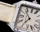 Cartier Santos Dumont XL La Demoiselle Platinum LIMITED / Matching Cuff Links Ref. WGSA0036