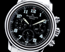 Blancpain Leman Flyback Chronograph Black Dial SS Ref. 2185F-1130-71
