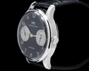 IWC Portuguese 7 Day Automatic SS Black Dial Ref. 5000-01