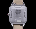 Cartier Santos-Dumont Precious Set Limited Platinum / Matching Cuff Links Ref. WGSA0050