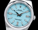 Rolex Oyster Perpetual 124300 41mm SS / Turquoise Blue Dial Ref. 124300