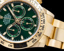 Rolex Daytona 116508 18k Yellow Gold / Green Dial UNWORN Ref. 116508