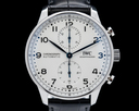 IWC Portuguese Chronograph SS Lacquered Dial 150th Anniversary Limited Ref. IW371602