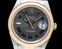 Rolex Datejust II Grey Dial/Wimbledon 18K / SS Ref. 116333