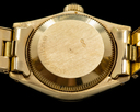 Rolex Oyster Perpetual Ladies 18k Yellow Gold 1979 Box & Papers Ref. 6719