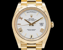 Rolex Day Date 228238 President 18k Yellow Gold White Dial 40MM Ref. 228238