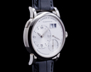 A. Lange and Sohne Lange 1 18K White Gold Silver Dial NEW MOVEMENT Ref. 191.039