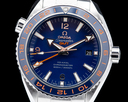 Omega Seamaster Planet Ocean Good Planet GMT 600M Co-Axial Blue Dial Ref. 232.30.44.22.03.001