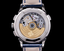 Patek Philippe World Time 5930G Chronograph 18k White Gold Blue Dial 2021 Ref. 5930G-001