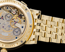 A. Lange and Sohne Lange 1 Time Zone 116.321 Yellow Gold + Bracelet VERY RARE Ref. 116.321