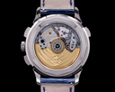 Patek Philippe World Time 5930G Chronograph 18k White Gold Blue Dial Ref. 5930G-001