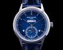 Patek Philippe 5236P In Line Perpetual Calendar Platinum Blue Dial UNWORN Ref. 5236P-001