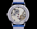 A. Lange and Sohne Saxonia 205.086 Thin Manual Wind Blue Gold-Flux Dial UNWORN Ref. 205.086