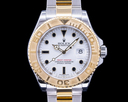 Rolex Yacht Master Two Tone 18k YG/SS White Dial Ref. 16623