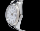 Rolex Oyster Perpetual Date White Dial SS Ref. 115234