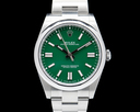 Rolex Oyster Perpetual 124300 41mm SS / Green Dial UNWORN 2023 Ref. 124300