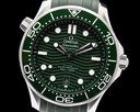 Omega Seamaster Green dial Diver 300M Co-Axial Master Chronometer Ceramic 2023 Ref. 210.32.42.20.10.001