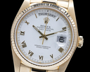 Rolex Day Date 18038 White Dial Yellow Gold c. 1983 FULL SET Ref. 18038