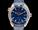 Omega Seamaster Planet Ocean Co-Axial Blue Dial 18k Rose Gold Ref. 215.63.44.21.03.001
