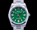 Rolex Oyster Perpetual 124300 41mm SS / Green Dial Ref. 124300