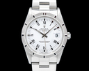 Rolex Oyster Date White Roman Dial SS / SS Ref. 15210