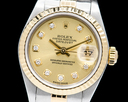 Rolex Lady Datejust 18k / SS Champagne Dial 26mm Ref. 79173