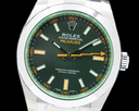 Rolex Milgauss 116400GV Green Crystal Edition UNWORN 2023 Ref. 116400GV