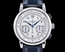 A. Lange and Sohne 1815 Flyback Chronograph 401.026 Silver Dial 18K White Gold FIRST SERIES Ref. 401.026